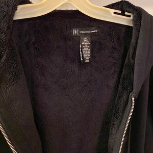 Men’s Black Hooded Jacket